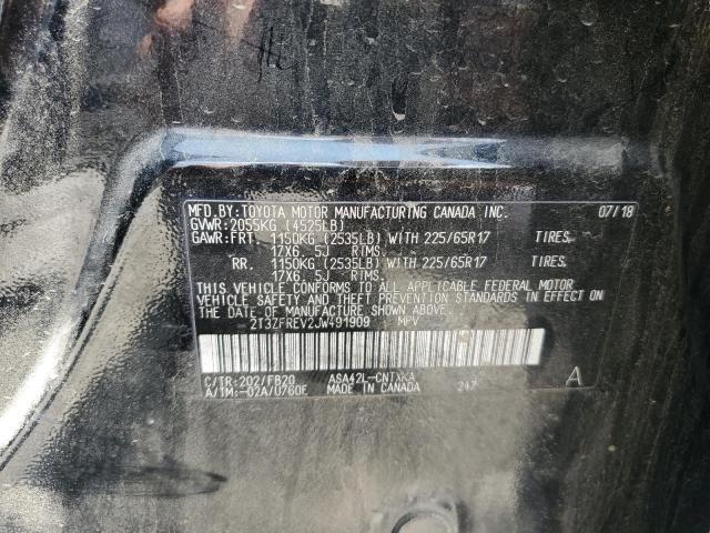 2018 TOYOTA RAV4 LE - 2T3ZFREV2JW491909