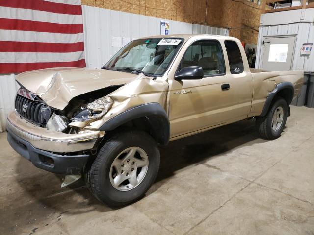 TOYOTA TACOMA XTR 2002 gold  gas 5TEWM72NX2Z086758 photo #1