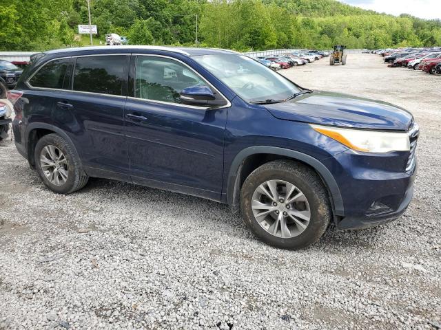 Vin: 5tdjkrfh2es033313, lot: 55489255, toyota highlander xle 20144