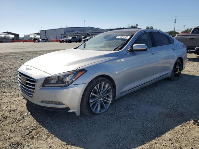 Vin: kmhgn4je9hu175543, lot: 57854545, genesis g80 base 2017 img_1