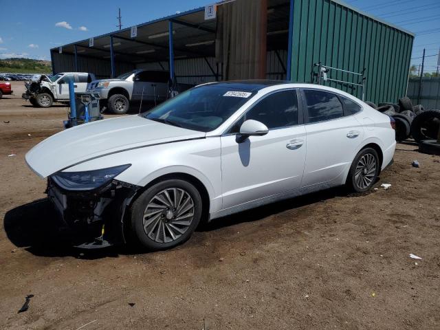Vin: kmhl54jjxpa056105, lot: 57842505, hyundai sonata hybrid 2023 img_1
