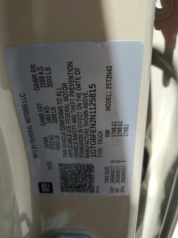 2022 GMC CANYON AT4 1GTG6FEN2N1125815