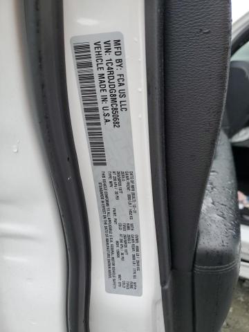 2021 DODGE DURANGO GT 1C4RDJDG8MC850682