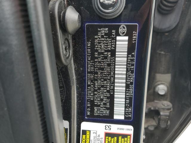 2021 TOYOTA CAMRY TRD - 4T1KZ1AK3MU060255