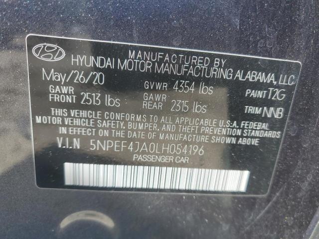 2020 HYUNDAI SONATA SEL - 5NPEF4JA0LH054196