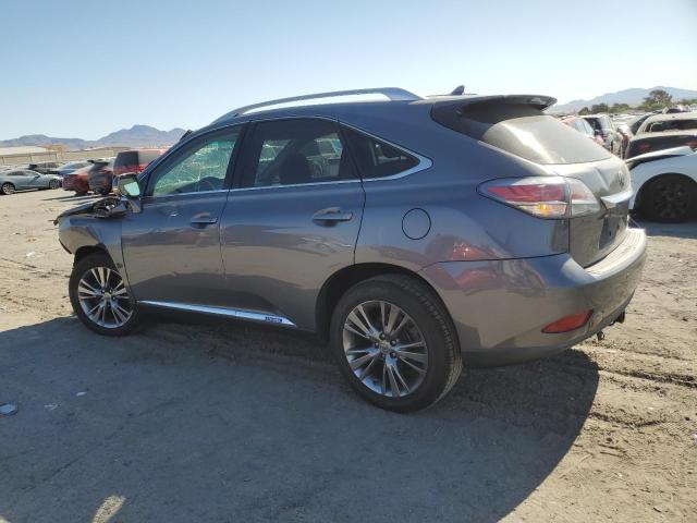 LEXUS RX 450H 2013 silver 4dr spor hybrid engine JTJBC1BA2D2062728 photo #3