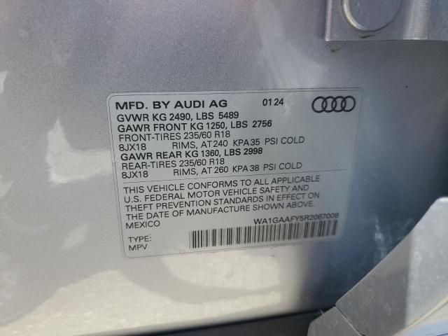 2024 AUDI Q5 PREMIUM - WA1GAAFY5R2067008