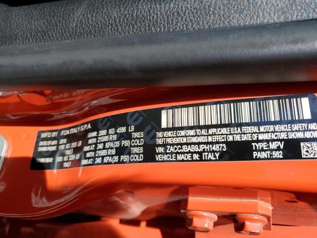 2018 JEEP RENEGADE S ZACCJBAB9JPH14873