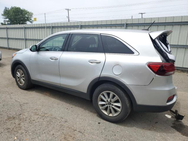 KIA SORENTO LX 2019 silver  gas 5XYPG4A51KG561090 photo #3