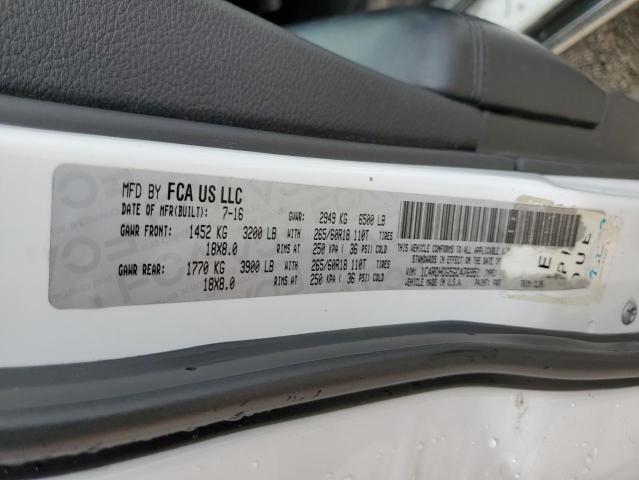 2016 DODGE DURANGO LI 1C4RDHDG5GC476951