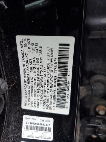 2015 HONDA CR-V LX - 2HKRM4H31FH602998
