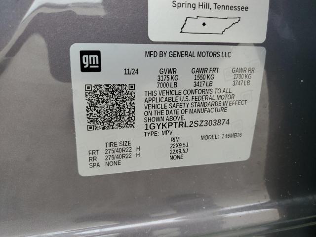 2025 CADILLAC LYRIQ LUXU - 1GYKPTRL2SZ303874