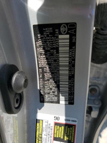 2016 TOYOTA COROLLA L - 2T1BURHEXGC504508