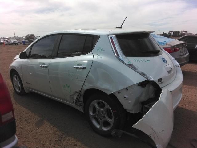 Vin: 1n4az0cp4fc302536, lot: 56734025, nissan leaf s 20152