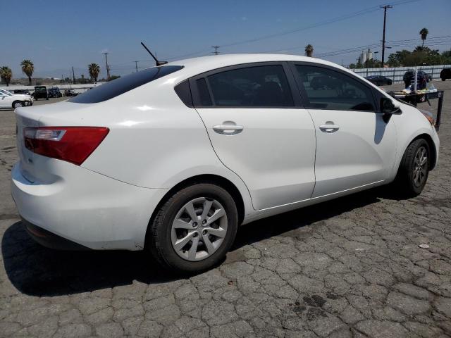 KIA RIO LX 2013 white  gas KNADM4A34D6204225 photo #4