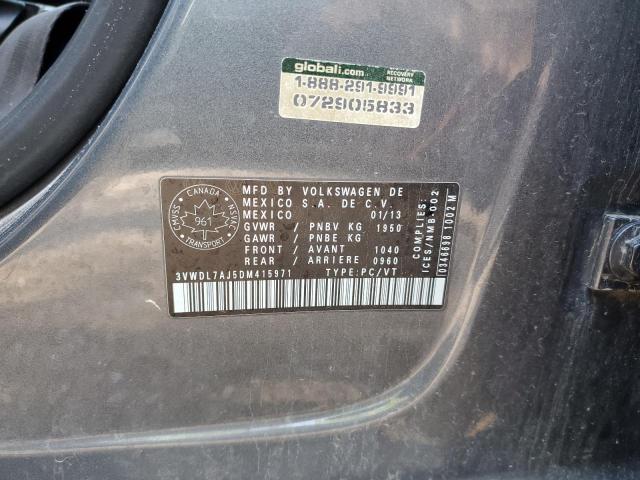 2013 VOLKSWAGEN JETTA TDI - 3VWDL7AJ5DM415971