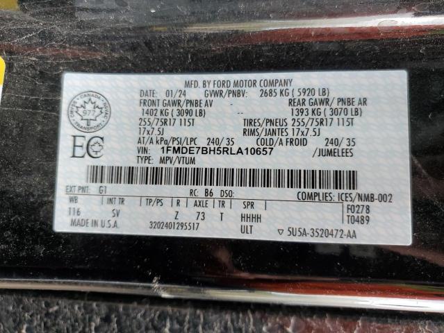 2024 FORD BRONCO BIG 1FMDE7BH5RLA10657