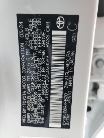2024 TOYOTA COROLLA LE - JTDBCMFE0RJ028589