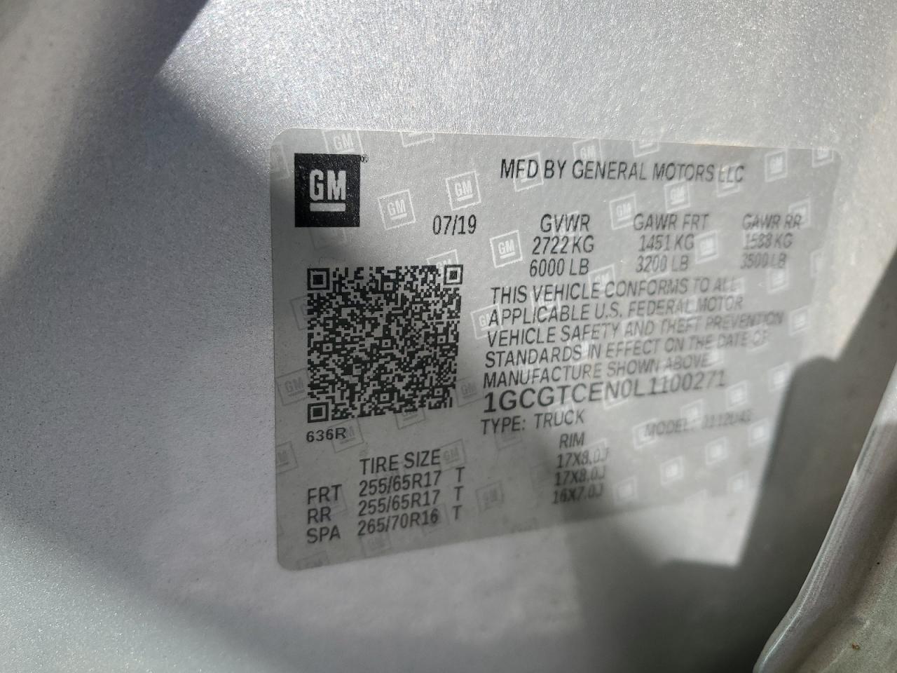 CHEVROLET COLORADO LT