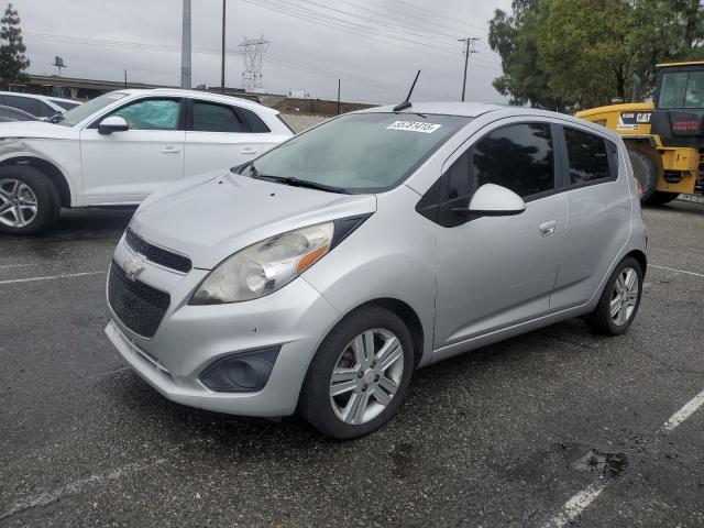 CHEVROLET SPARK LS 2014 silver hatchbac gas KL8CA6S99EC507731 photo #1