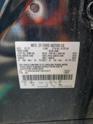 2015 FORD EXPLORER X - 1FM5K8D84FGB70257