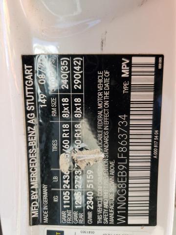 2020 MERCEDES-BENZ GLC 300 4M - W1N0G8EB9LF863734