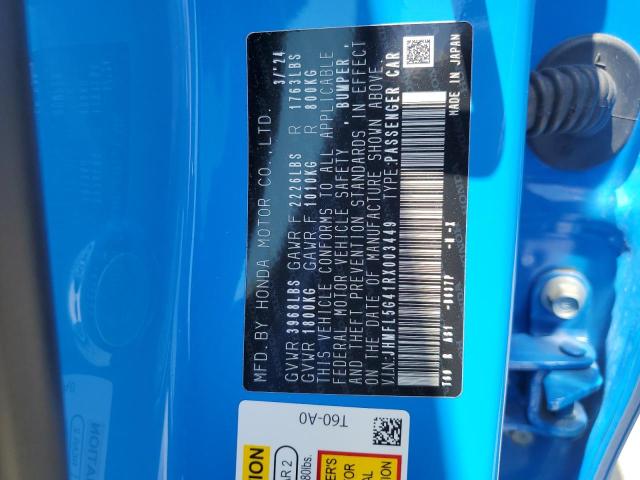 2024 HONDA CIVIC TYPE JHMFL5G41RX003449