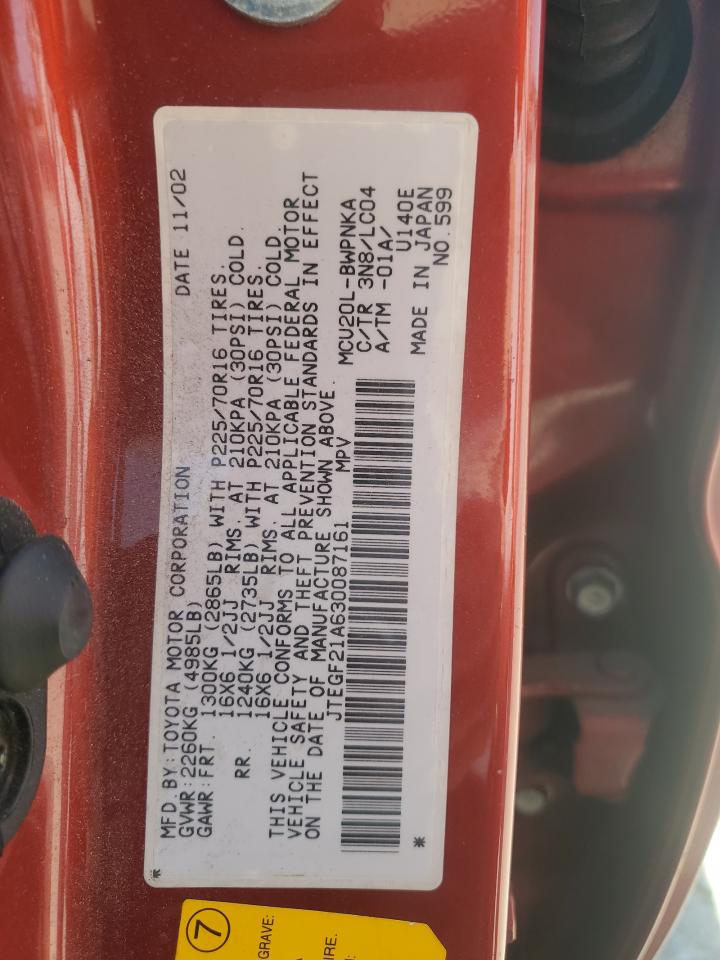 Toyota Highlander 2003
