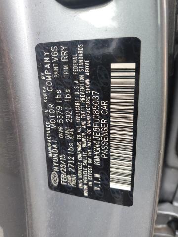 2015 HYUNDAI GENESIS 3. KMHGN4JE8FU085037