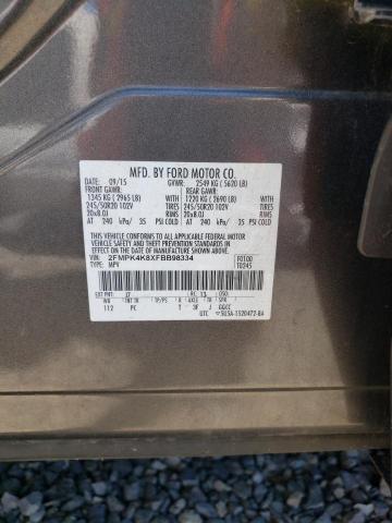 2015 FORD EDGE TITAN - 2FMPK4K8XFBB98334