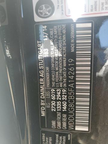 2015 MERCEDES-BENZ S 550 - WDDUG8CB5FA142619