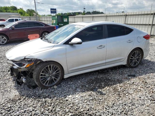 Vin: kmhd04lb3ju535304, lot: 56925845, hyundai elantra sport 2018 img_1