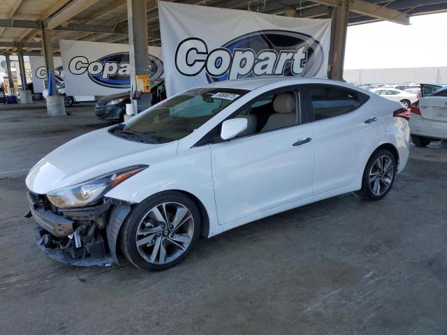 HYUNDAI ELANTRA SE 2015 white sedan 4d gas 5NPDH4AE3FH615178 photo #1