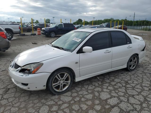 MITSUBISHI LANCER RAL 2004 white sedan 4d gas JA3AJ66F04U028622 photo #1