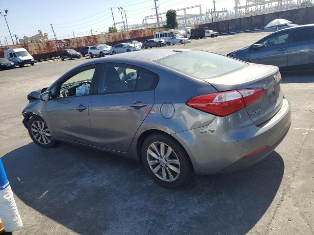 KIA FORTE LX 2016 gray  gas KNAFX4A64G5597695 photo #3