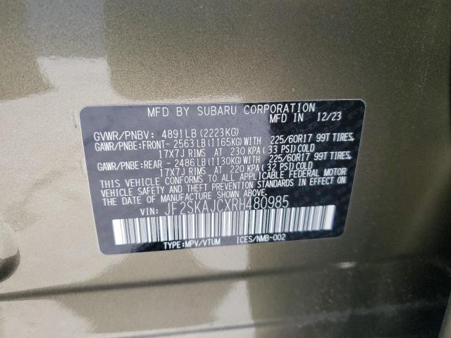 2024 SUBARU FORESTER W #3280823373