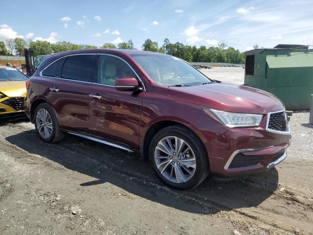 Vin: 5j8yd4h79jl013024, lot: 56450505, acura mdx technology 20184