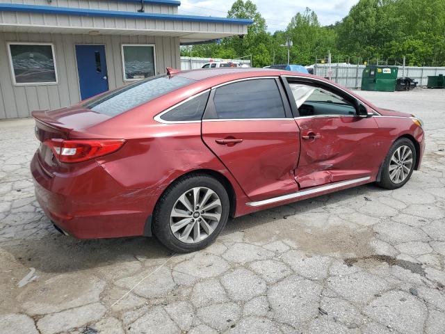 Vin: 5npe34afxgh308541, lot: 57288505, hyundai sonata sport 20163