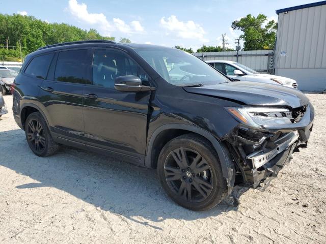 Vin: 5fnyf6h73mb060710, lot: 55225065, honda pilot black 20214