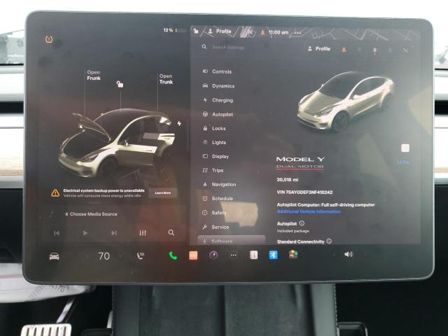 2022 TESLA MODEL Y - 7SAYGDEF3NF410242