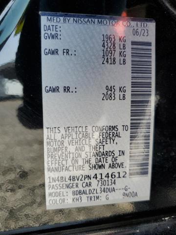 2023 NISSAN ALTIMA S - 1N4BL4BV2PN414612