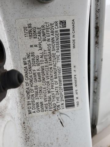 2021 HONDA CIVIC LX #3302868977