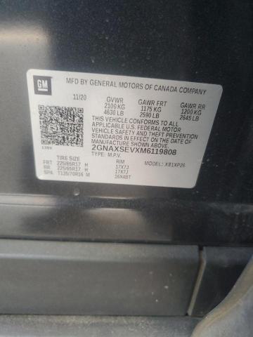 2021 CHEVROLET EQUINOX LS - 2GNAXSEVXM6119808