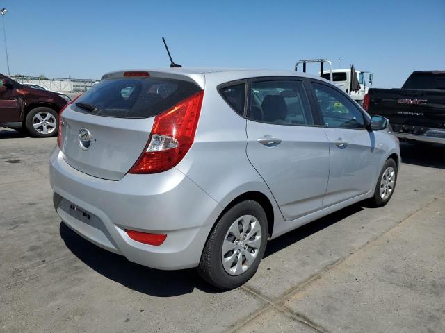 HYUNDAI ACCENT SE 2016 silver  gas KMHCT5AEXGU296638 photo #4