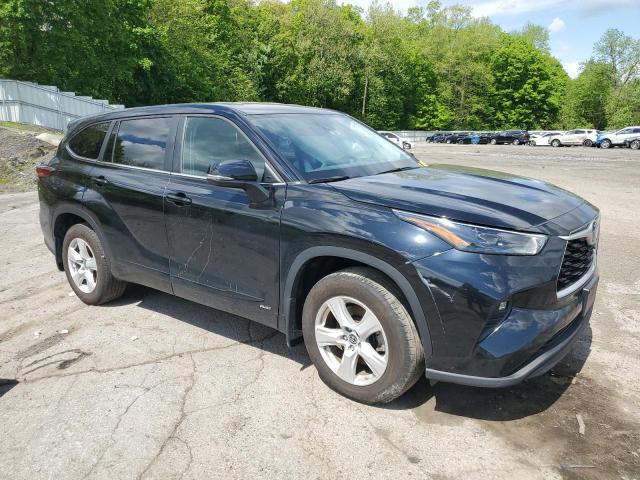 Vin: 5tdbbrch2ps130247, lot: 55296635, toyota highlander hybrid le 20234