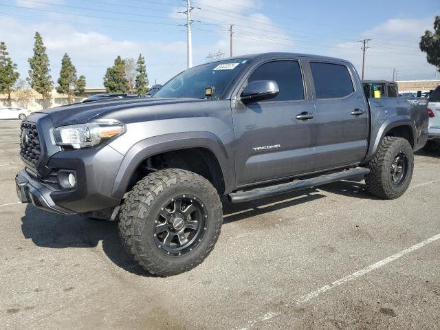 TOYOTA TACOMA DOU 2021 charcoal  gas 3TMCZ5AN2MM378477 photo #1