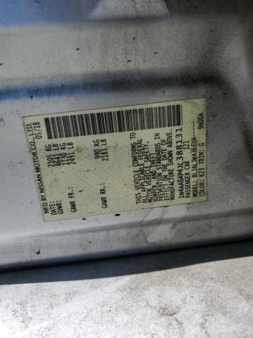 2018 NISSAN MAXIMA 3.5 1N4AA6AP4JC388131
