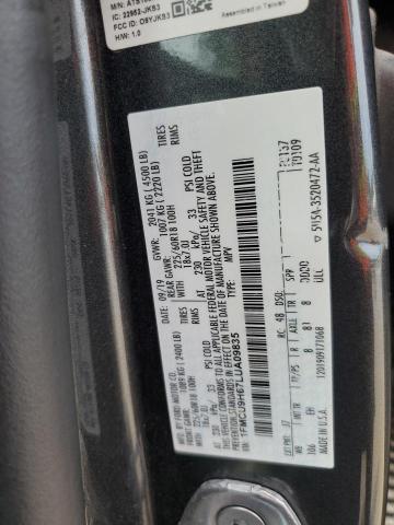 2020 FORD ESCAPE SEL 1FMCU9H67LUA09835