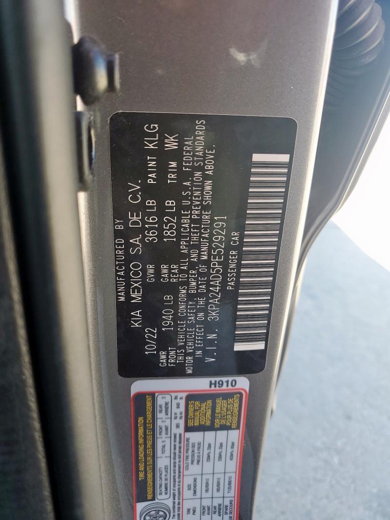 2023 KIA RIO LX 3KPA24AD5PE529291