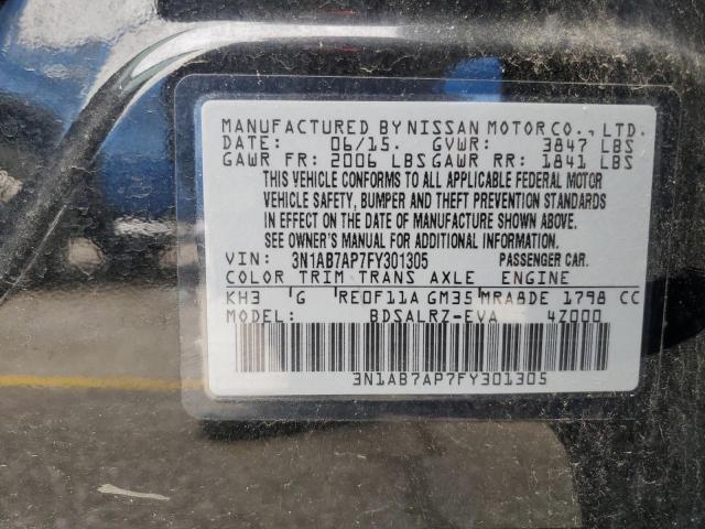 2015 NISSAN SENTRA S - 3N1AB7AP7FY301305